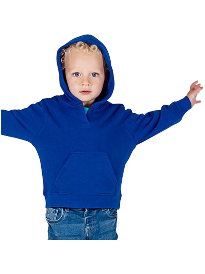 Larkwood - Sweat à capuche motif/style uni Bleu roi - Kiabi