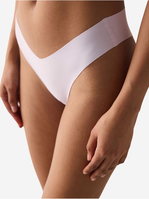 Laser cut v shape brazilian penti - Kiabi