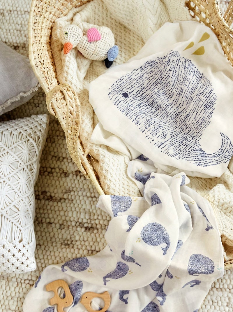 Lässig - Lot 2 maxi langes Bleu - Kiabi