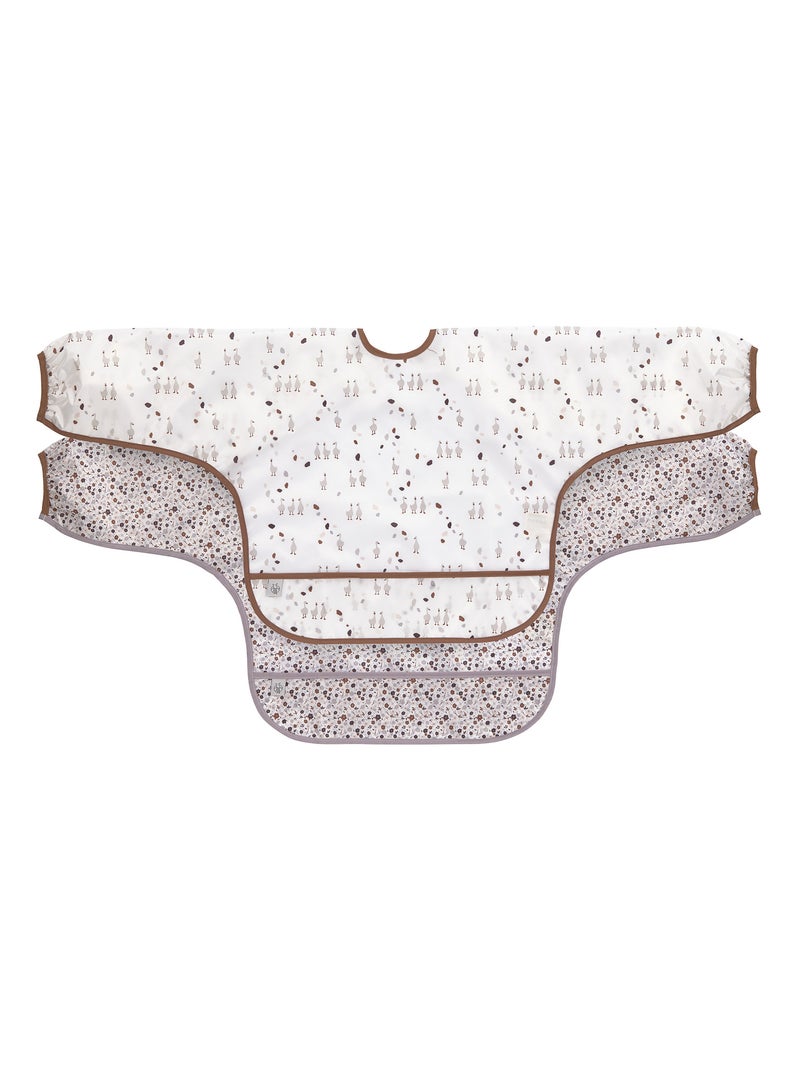 Lässig - Lot de 2 bavoirs Multicolore - Kiabi