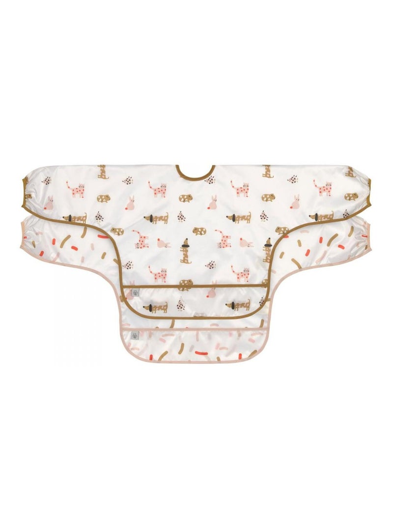 Lässig - Lot de 2 bavoirs Rose - Kiabi