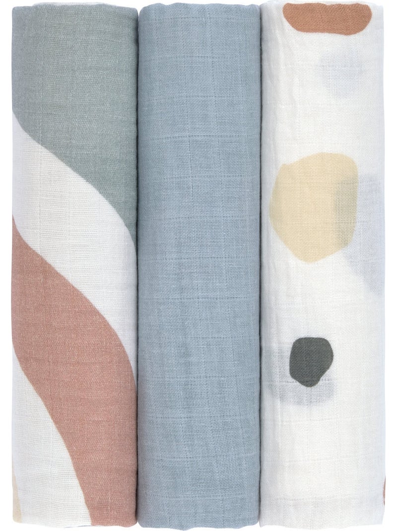 Lässig - Lot de 3 langes Bleu - Kiabi