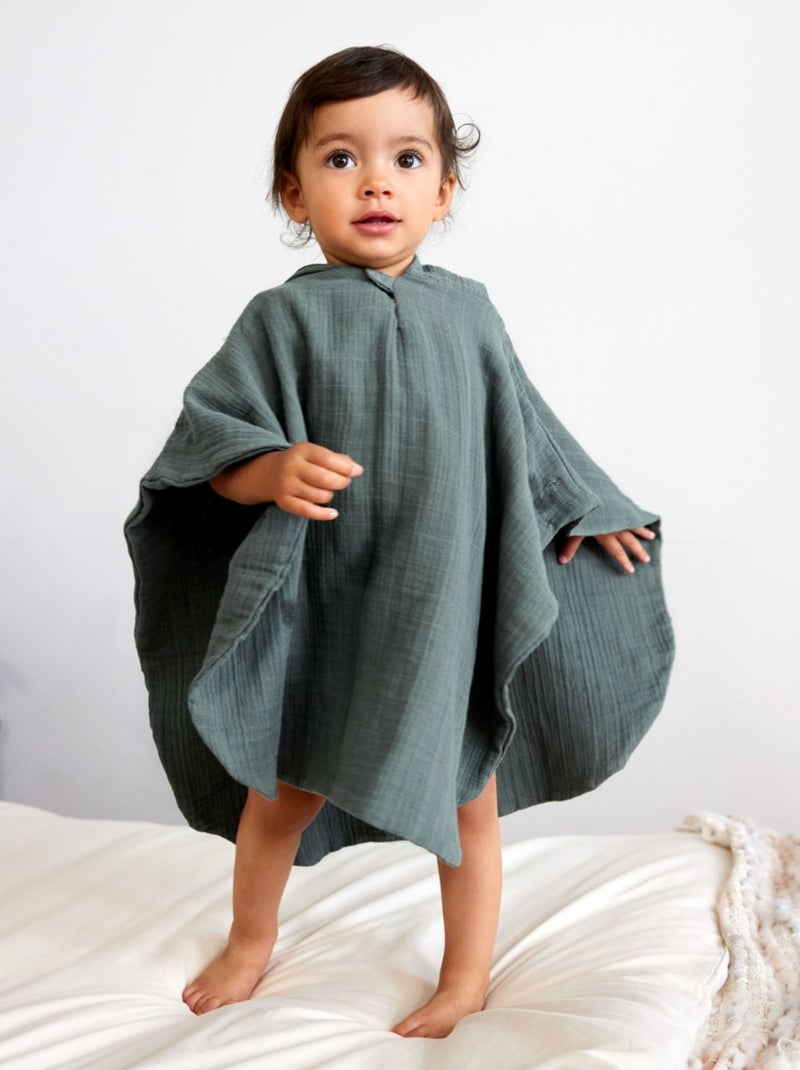 Lässig - Poncho Vert - Kiabi