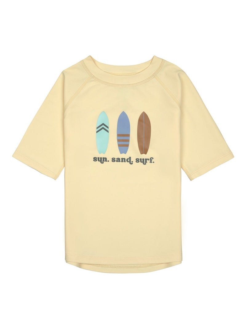Lässig - T-shirt anti-UV Jaune - Kiabi