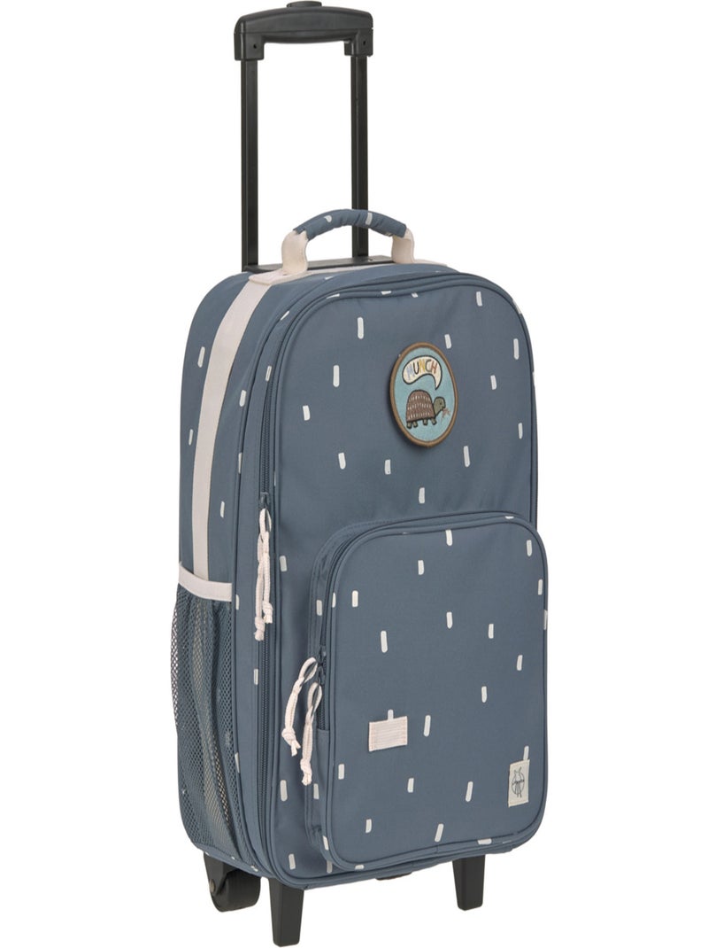 Lässig - Valise à roulettes Bleu - Kiabi