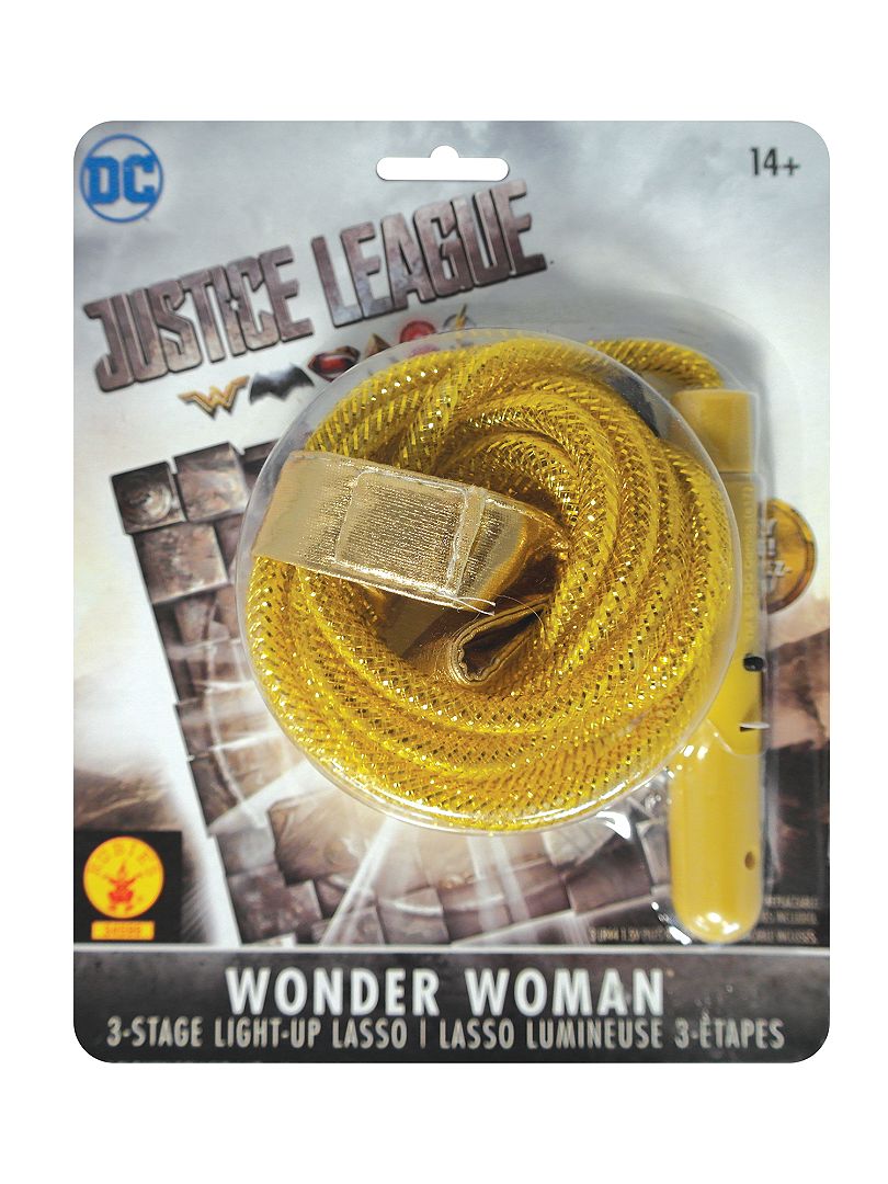 Lasso lumineux 'Wonder Woman' doré - Kiabi