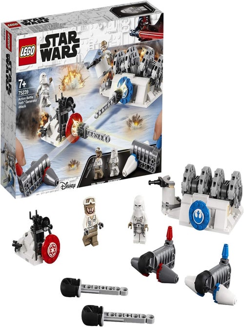 L'attaque Du Générateur De Hoth Star Wars - Lego - Kiabi