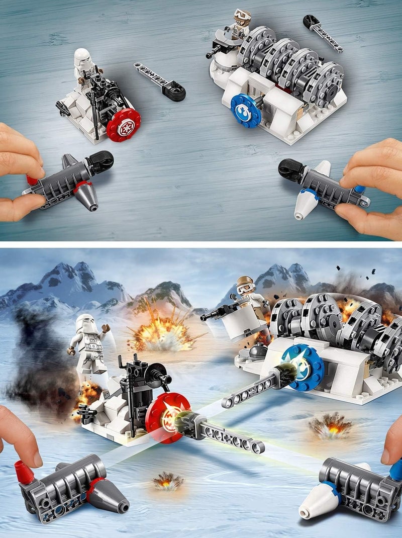 L'attaque Du Générateur De Hoth Star Wars - Lego Multicolore - Kiabi