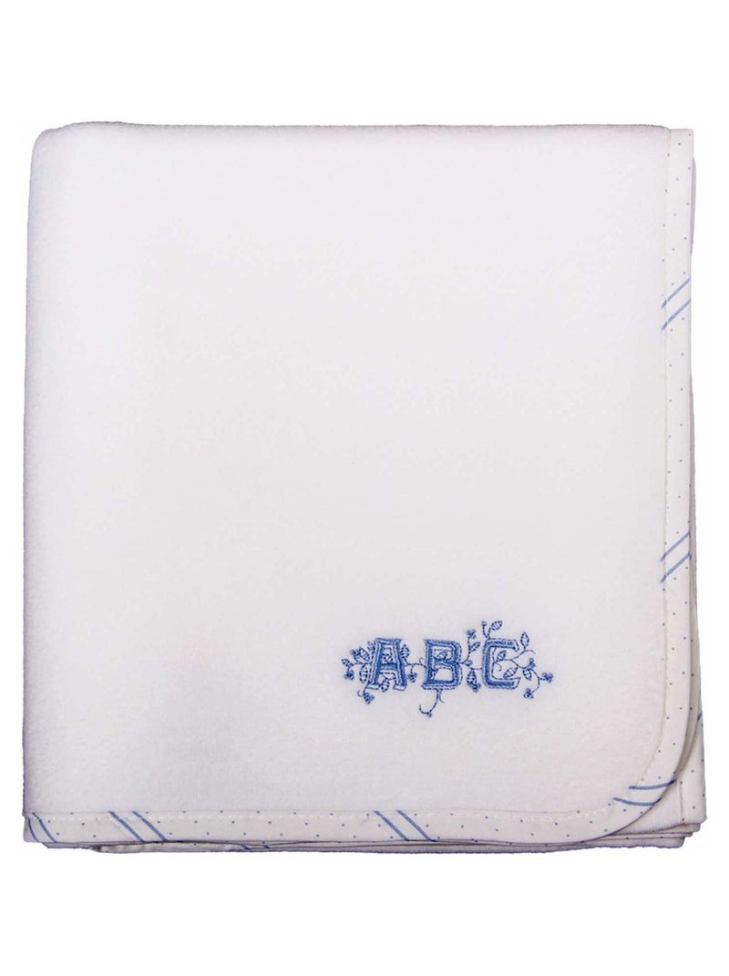 Laura Ashley Baby Plaid Polaire Bleu clair - Kiabi