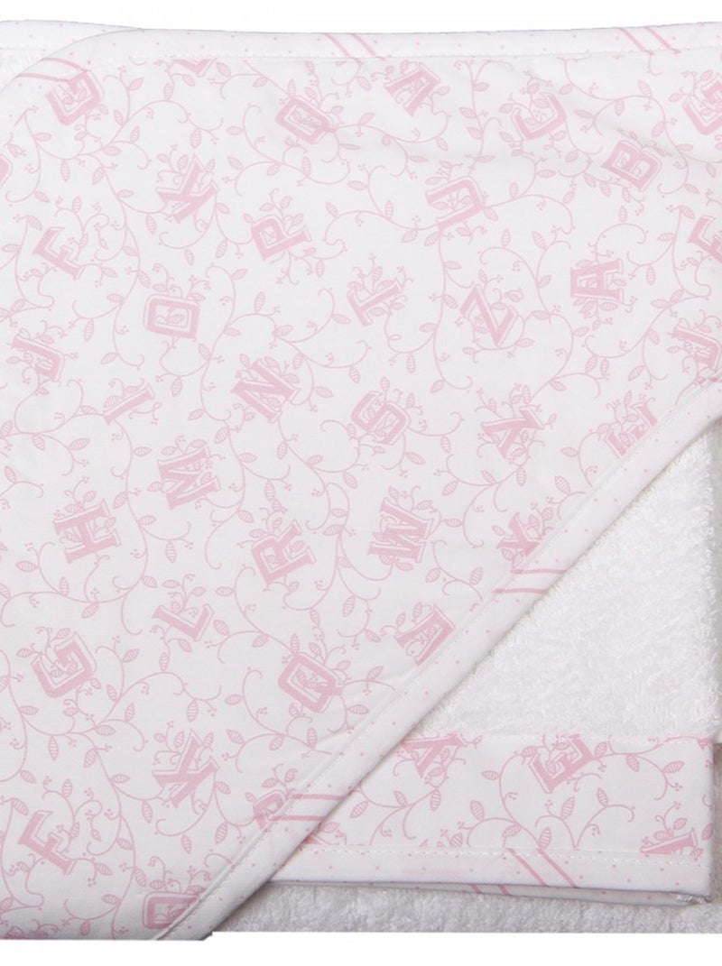 Laura Ashley Baby Set Cape De Bain Et Gant Rose clair - Kiabi