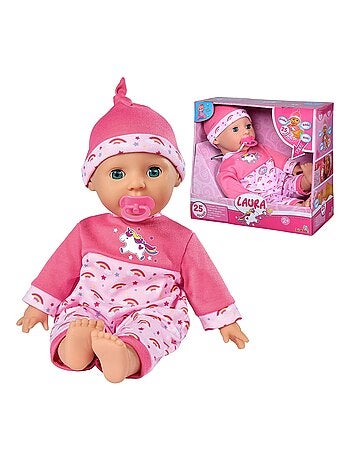 Laura chatouille moi bébé 38cm