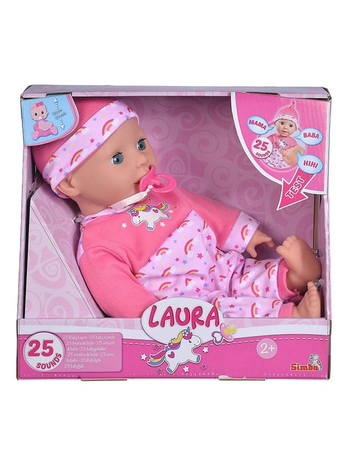 Laura chatouille moi bébé 38cm - Kiabi