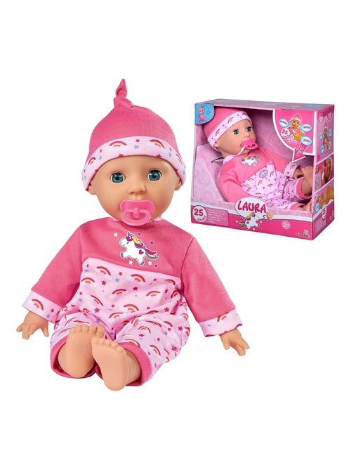 Laura chatouille moi bébé 38cm - Kiabi