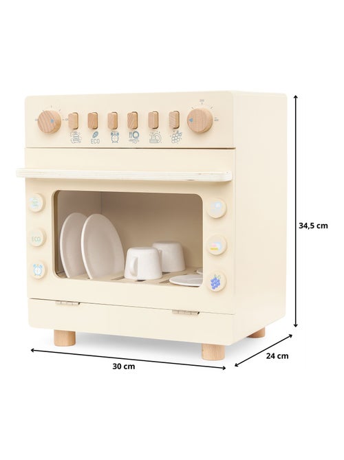 Lave-vaisselle de cuisine en bois jeu d'imitation Mamabrum - Kiabi