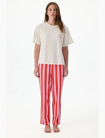 Lazy stripes ensemble de pyjama penti