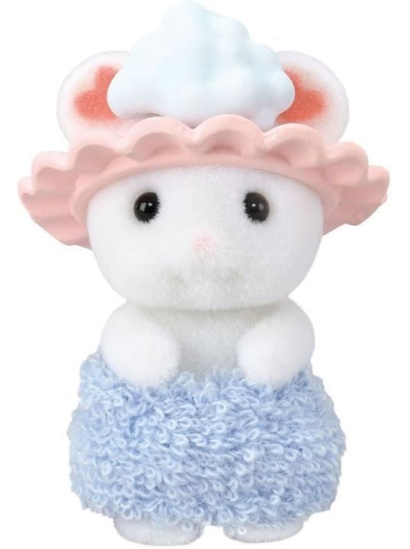 Le bain des frères souris marshmallow - sylvanian families - 5805 Blanc - Kiabi