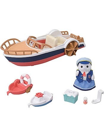 Le bateau de plaisance - sylvanian families - 5864 - mini univers