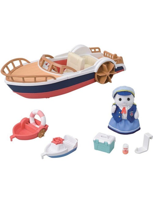 Le bateau de plaisance - sylvanian families - 5864 - mini univers - Kiabi