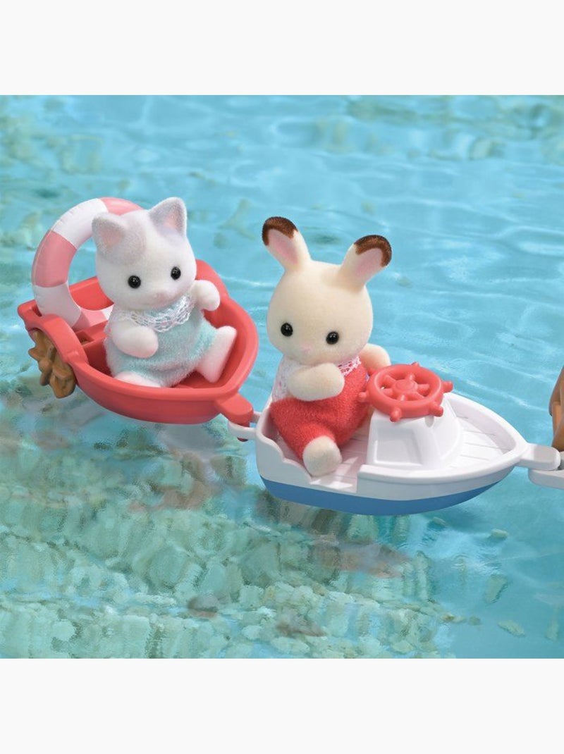Le bateau de plaisance - sylvanian families - 5864 - mini univers Multicolore - Kiabi