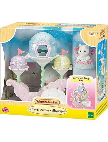 Le bateau floral - sylvanian families - 5827