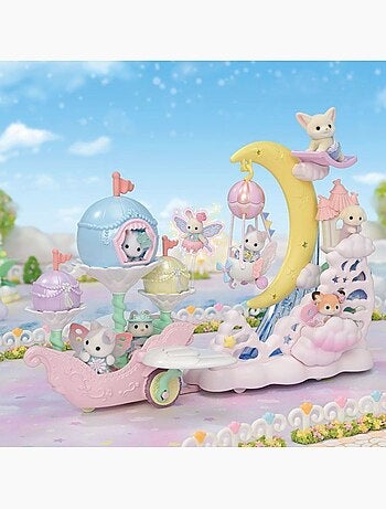 Le bateau floral - sylvanian families - 5827