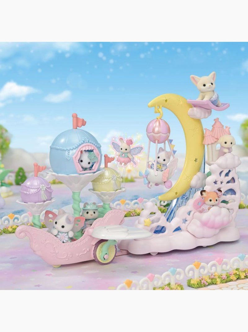 Le bateau floral - sylvanian families - 5827 Blanc - Kiabi