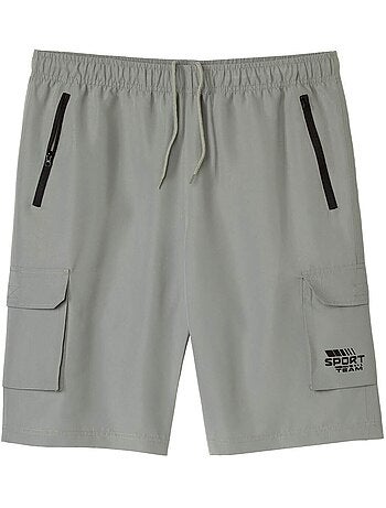 Le Bermuda Détente Cargo en Microfibre - ATLAS FOR MEN