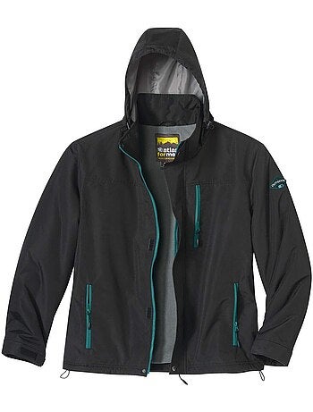 Le blouson coupe-vent microfibre doublé polaire - atlas for men