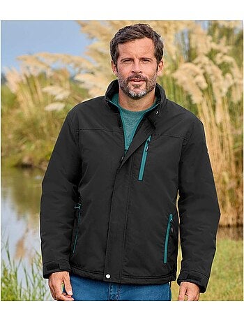 Le blouson coupe-vent microfibre doublé polaire - atlas for men