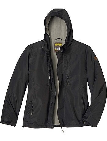 Le blouson coupe-vent microfibre doublé polaire - atlas for men