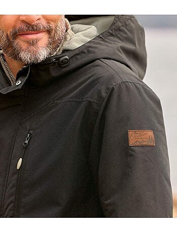 Le blouson coupe-vent microfibre doublé polaire - atlas for men