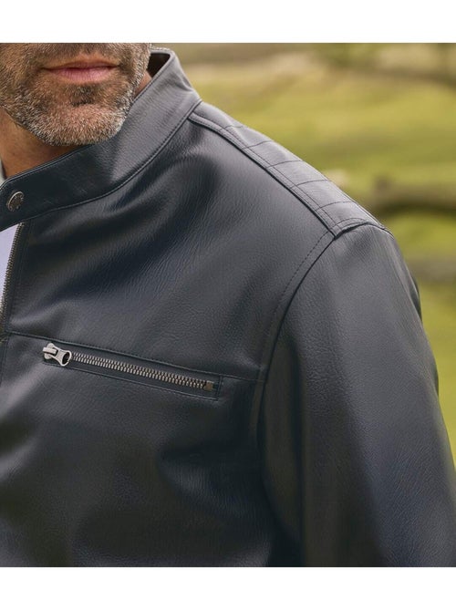 Le blouson esprit biker - atlas for men - Kiabi Le blouson esprit biker - atlas for men - Kiabi