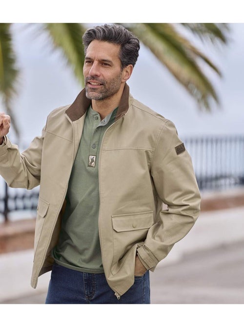 Le Blouson Mi-Saison en Twill  - ATLAS FOR MEN - Kiabi