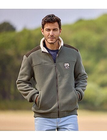 Le blouson polaire doublé sherpa - atlas for men