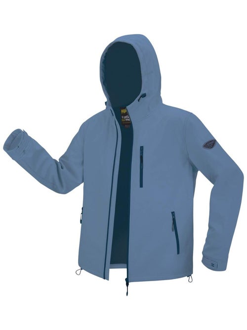 Le blouson softshell avec capuche  - atlas for men - Kiabi