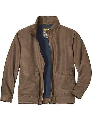 Le blouson suédine doublé polaire - atlas for men
