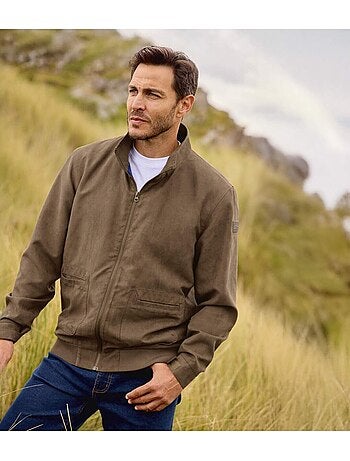 Le blouson suédine doublé polaire - atlas for men