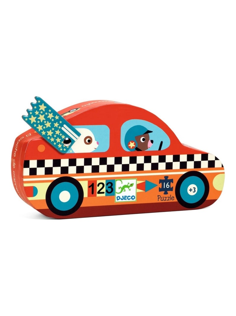 Le bolide Puzzle 16 pièces N/A - Kiabi
