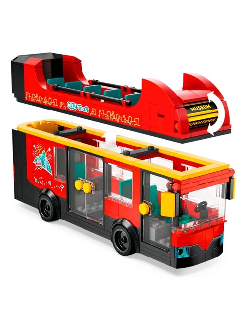 Le bus rouge à deux étages - Kiabi