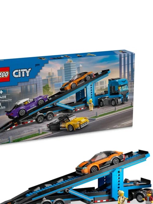 Le camion de transport de voitures de sport - Kiabi