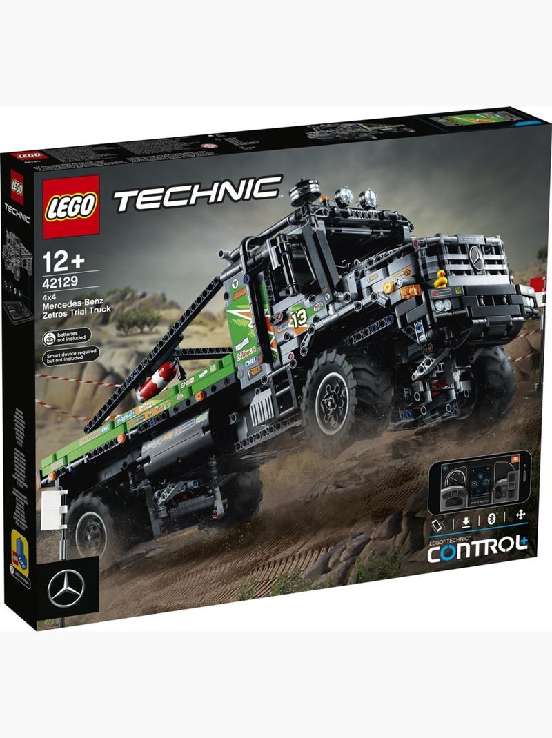 Le Camion D'essai 4x4 Mercedes-benz Zetros 42129 - Lego® Technic - Lego® Rouge - Kiabi