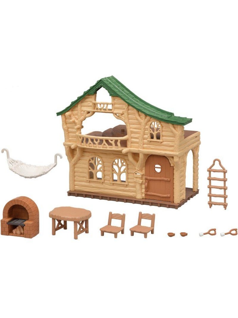 Le chalet du lac - sylvanian families - 5451 Beige - Kiabi
