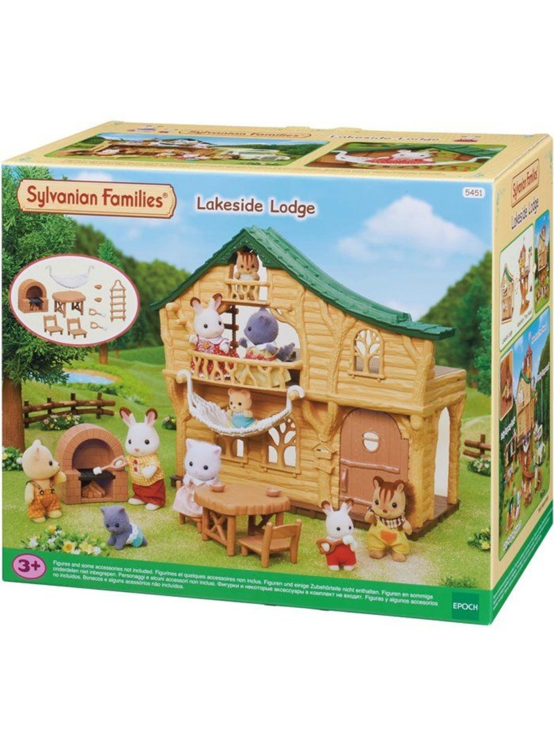 Le chalet du lac - sylvanian families - 5451 Beige - Kiabi