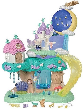Le château des fées de la forêt - sylvanian families - 5857 - mini univers