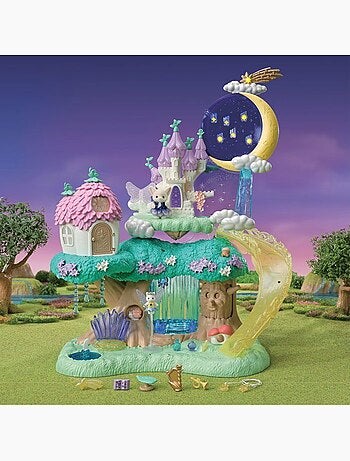 Le château des fées de la forêt - sylvanian families - 5857 - mini univers