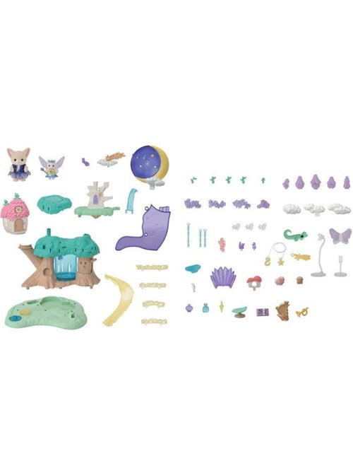 Le château des fées de la forêt - sylvanian families - 5857 - mini univers - Kiabi