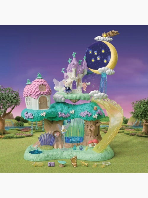 Le château des fées de la forêt - sylvanian families - 5857 - mini univers - Kiabi