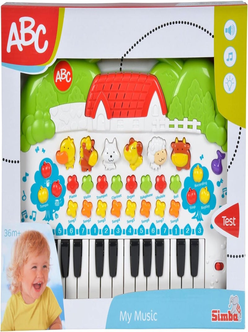 Le clavier-animaux ABC Multicolore - Kiabi
