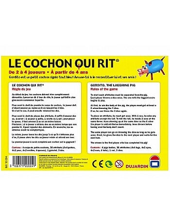 Le cochon qui rit : 2 joueurs