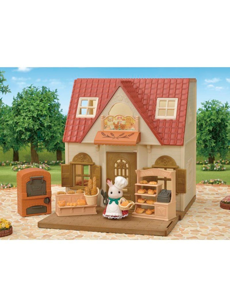 Le coffret boulangerie pour cosy cottage - sylvanian families - 5536 Marron - Kiabi
